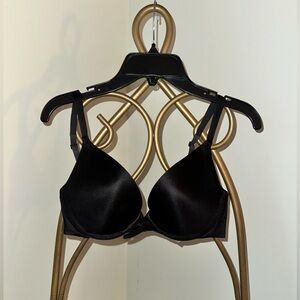 Victoria's Secret Perfect One Padded Underwire Black Bra